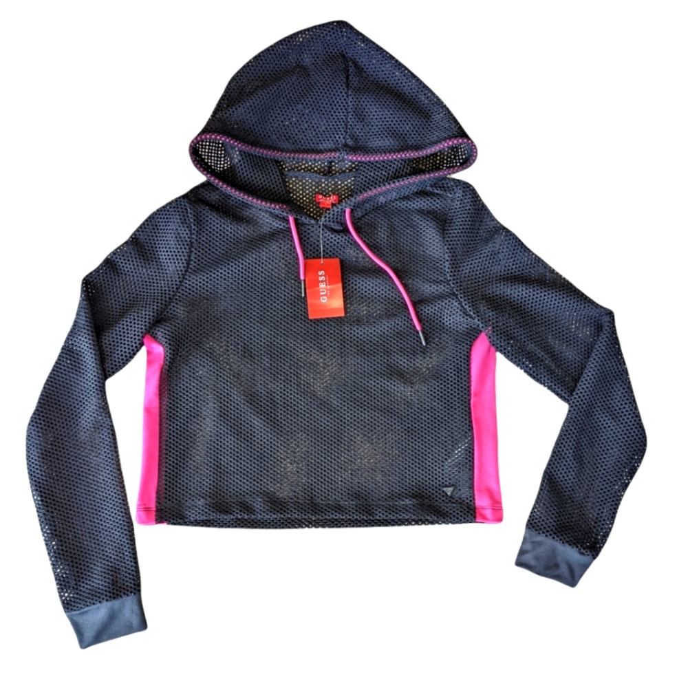 Guess crop hoodie NWT